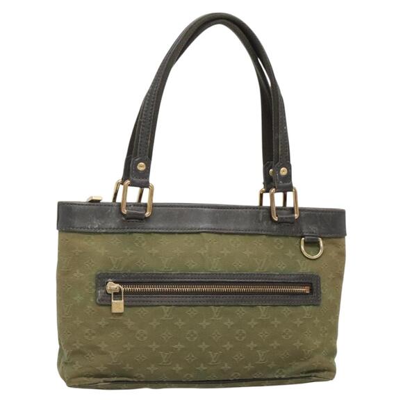 LOUIS VUITTON Monogram Mini Lucille PM Hand Bag Tst Khaki M92682 - Picture 1 of 12